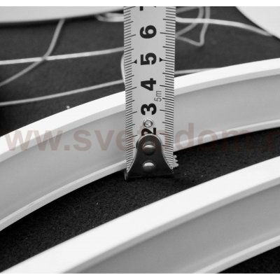 Люстра светодиодная серебристая TLRO2-40/70-01/S/3000К Лючера