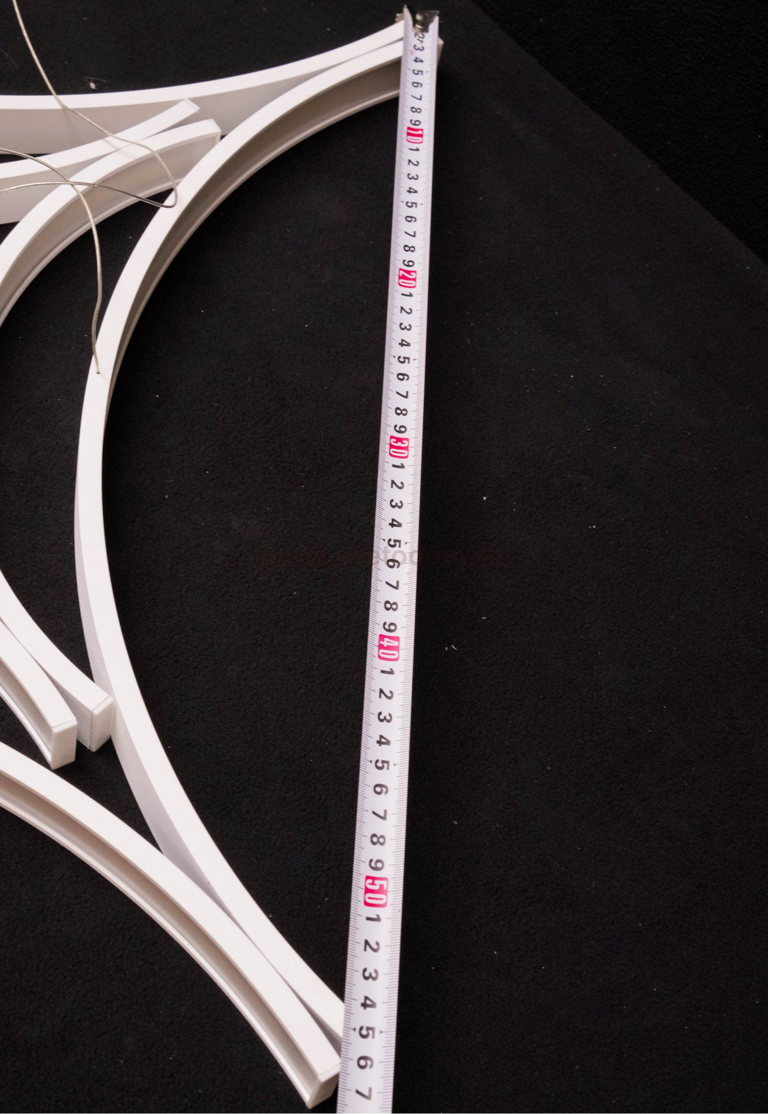 Люстра светодиодная белая TLRO2-40/70-01/W/3000К Лючера