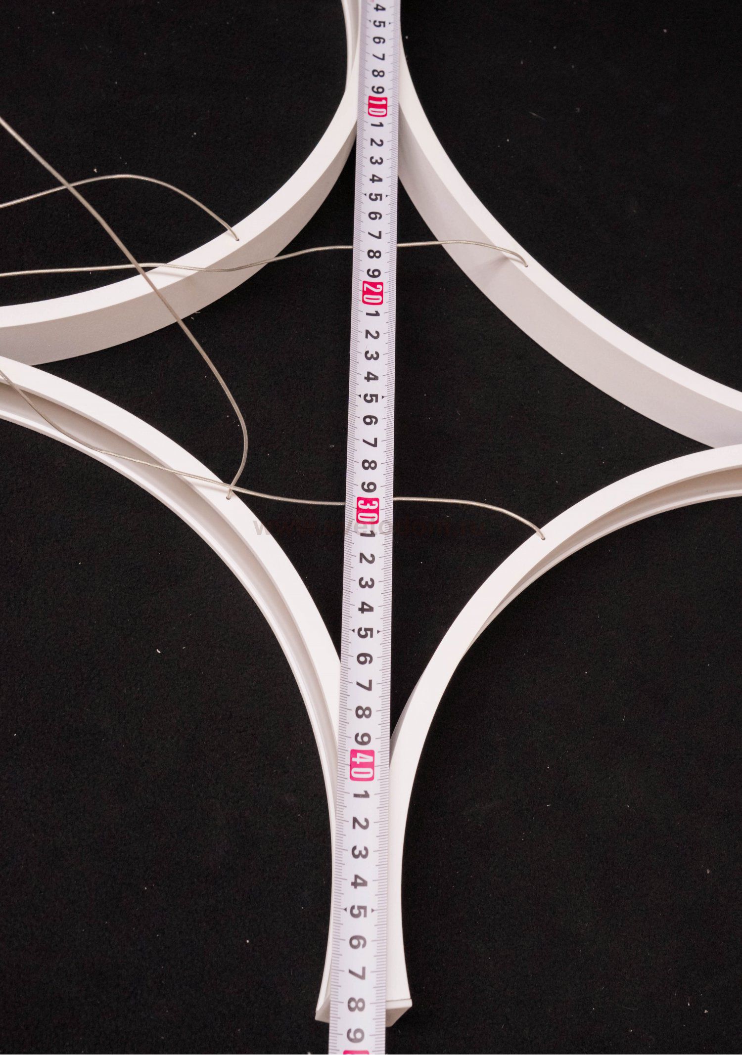 Люстра светодиодная белая TLRO2-40/70-01/W/3000К Лючера