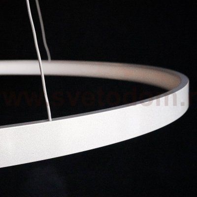 Люстра светодиодная серебристая TLRU1-70-01/S/4000К Лючера