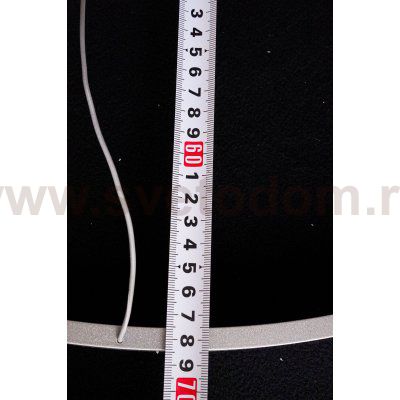 Люстра светодиодная серебристая TLRU1-70-01/S/4000К Лючера