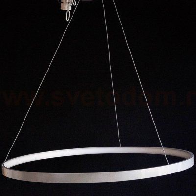 Люстра светодиодная серебристая TLRU1-70-01/S/4000К Лючера