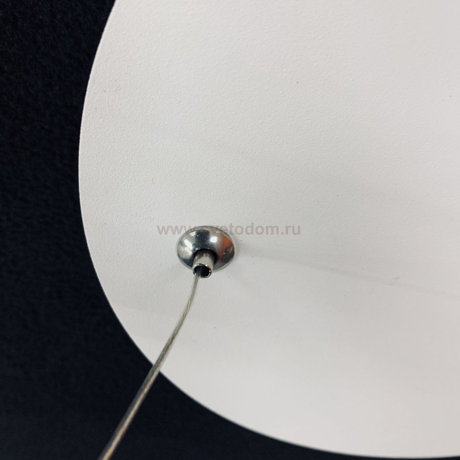 Люстра круглая белая диодная 700мм TLRU1-70-01/W/4000К Лючера