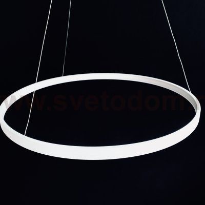 Люстра круглая белая диодная 700мм TLRU1-70-01/W/4000К Лючера