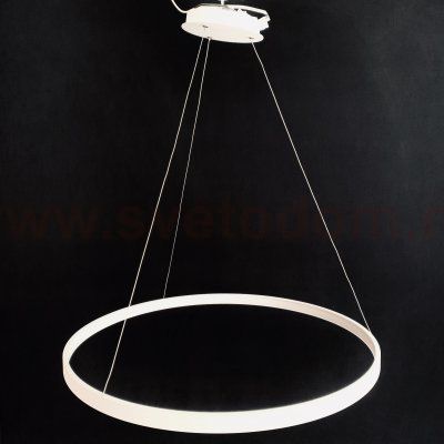 Люстра круглая белая диодная 700мм TLRU1-70-01/W/4000К Лючера