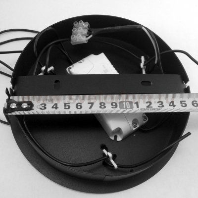 Люстра светодиодная серая TLRU2-30/40-01/Gr/4000К Лючера