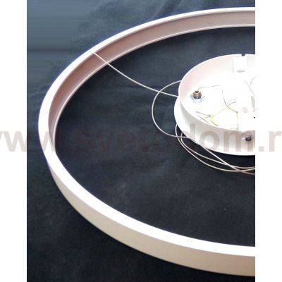 Люстра светодиодная 2 кольца белая TLRU2-30/40-01/W/4000К Лючера