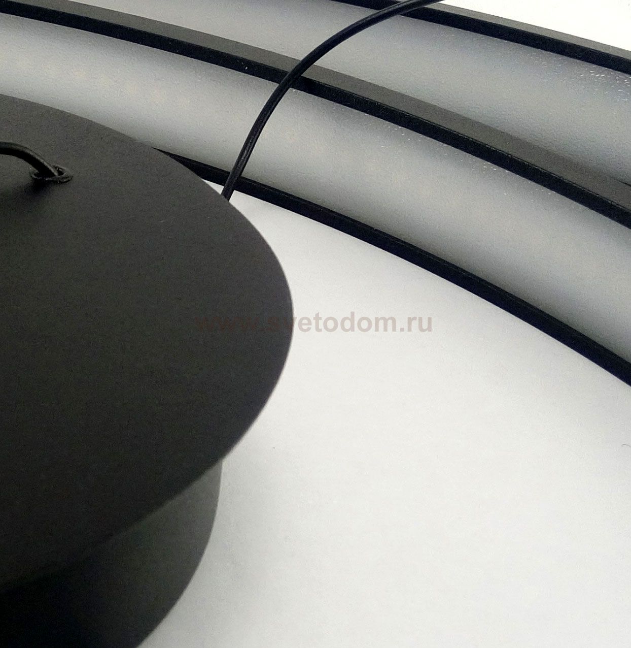 Люстра светодиодная черная TLRU3-50/60/70-01/B/3000К Лючера