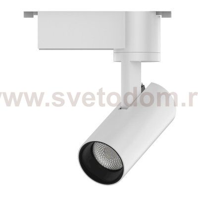 Светильник трековый Gauss цилиндр 6W 600lm 4000K 180-220V IP20 45*155мм белый линза 36? LED (TR075)