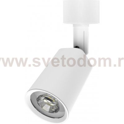 Светильник трековый Gauss цилиндр 8W 600lm 4000K 180-220V IP20 59*164мм белый линза 50? LED (TR089)