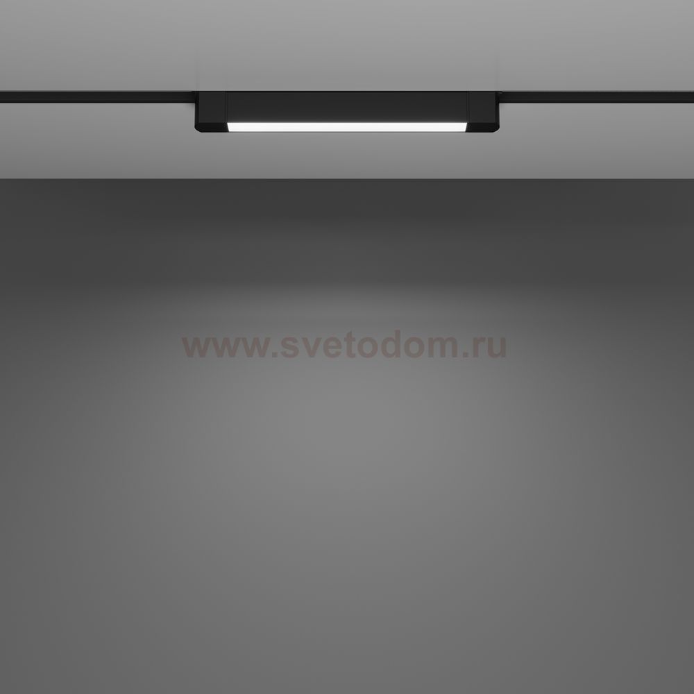 Трековый светильник Maytoni TR104-1-10W4K-B Basis Rot