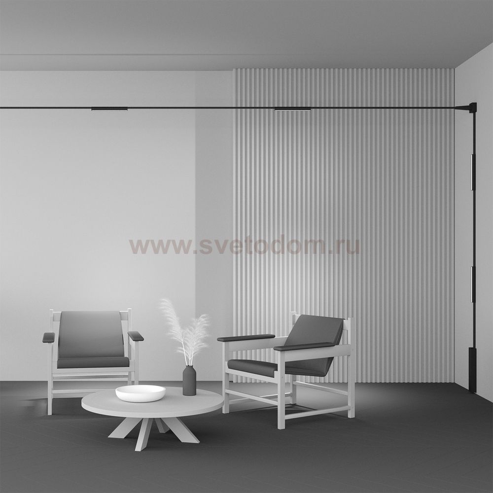 Трековый светильник Maytoni TR161-1-16W3K-B Basis