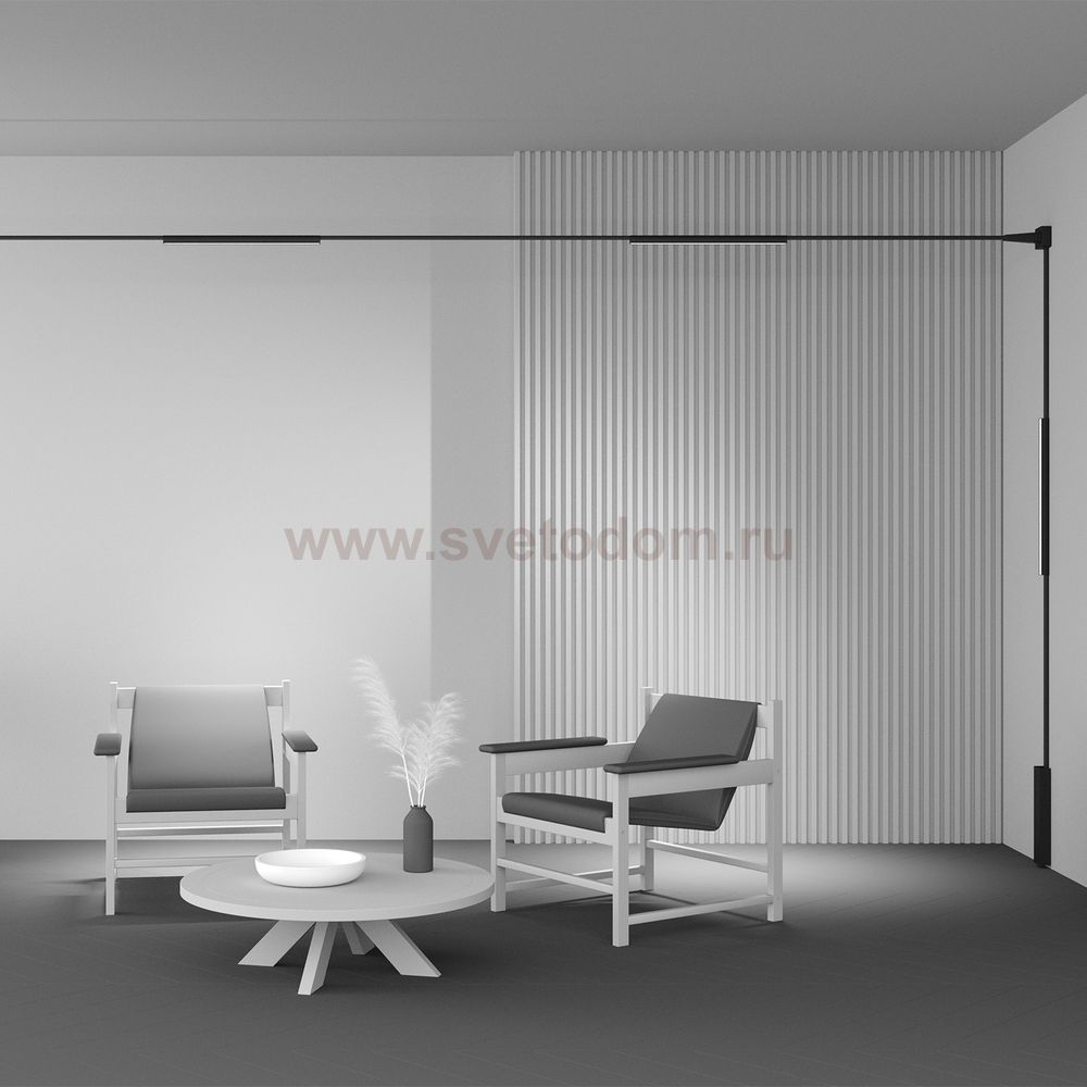 Трековый светильник Maytoni TR161-1-25W3K-B Basis