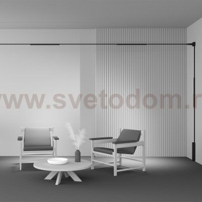 Трековый светильник Maytoni TR161-1-25W3K-B Basis