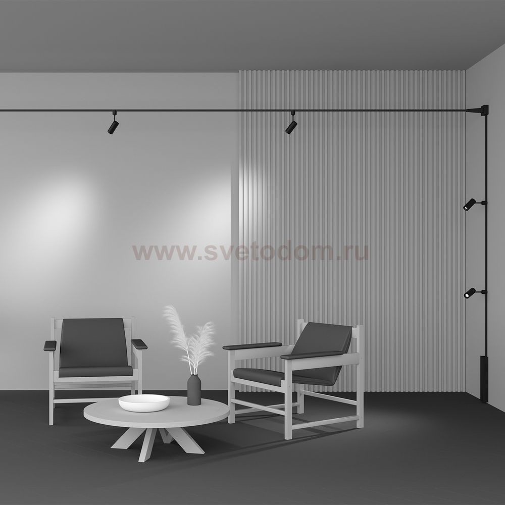 Трековый светильник Maytoni TR163-1-10W3K-M-B Focus Led