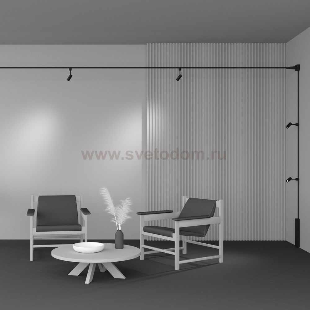 Трековый светильник Maytoni TR163-1-5W3K-M-B Focus Led