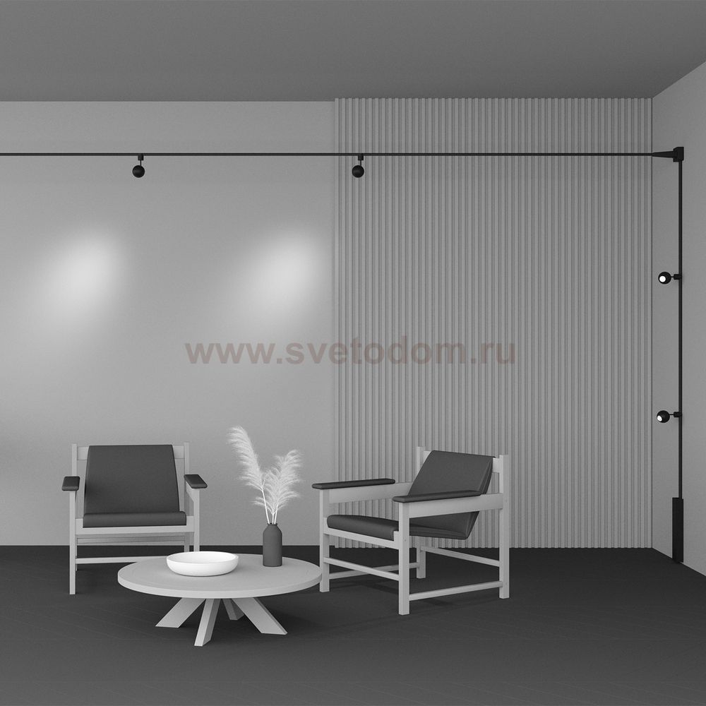 Трековый светильник Maytoni TR164-1-8W3K-M-B Sfera