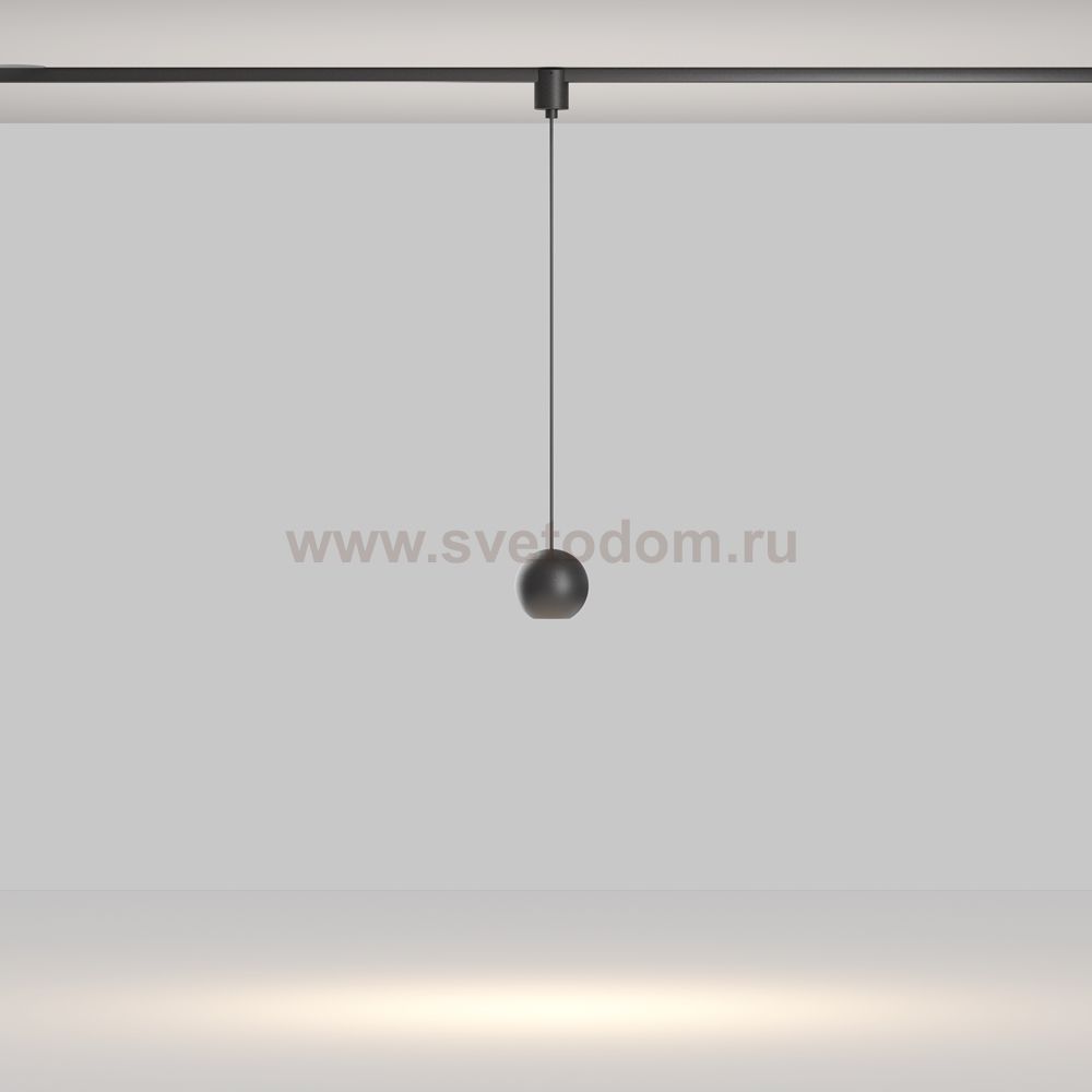Трековый подвесной светильник Maytoni TR165-1-8W3K-M-B Sfera
