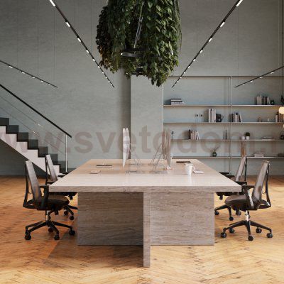 Трековый светильник Maytoni TR183-1-12WTW-B Basis Rot