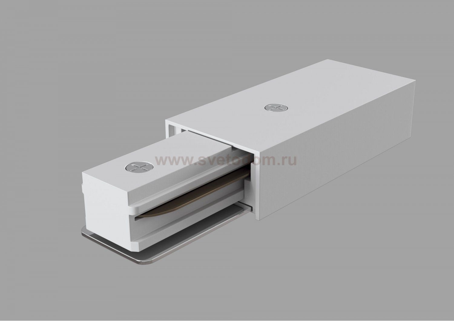 Коннектор-токопровод трека белый Maytoni TRA001B-11W