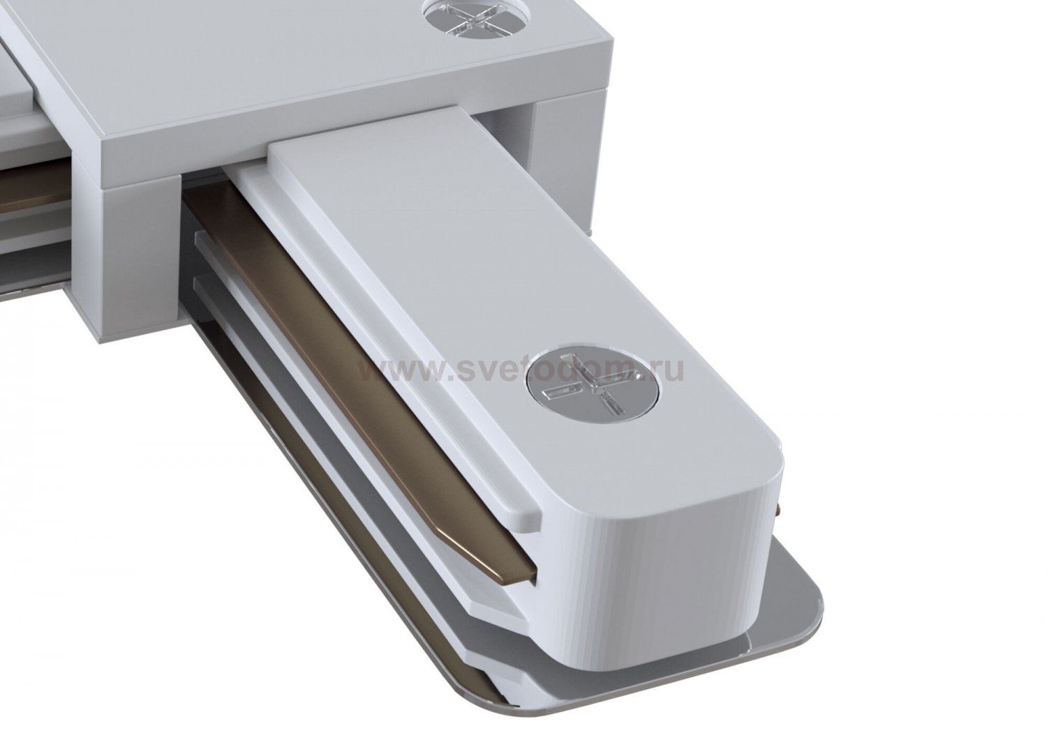 Соединитель трека белый Maytoni TRA001CL-11W