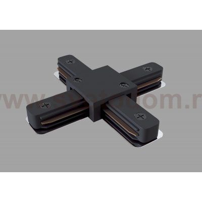 Х-соединение черного трека Maytoni TRA001CX-11B