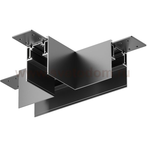 Комплектующие для накладной трековой системы Maytoni TRA010CT-41B Accessories for tracks Gravity