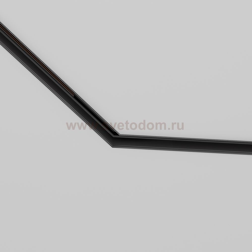 Комплектующие для встраиваемой трековой системы Maytoni TRA034CLO-42B Accessories for tracks Exility