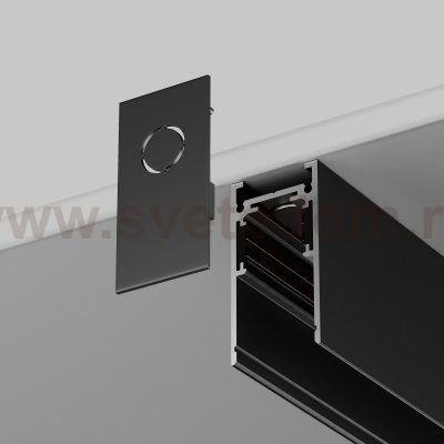 Комплектующие для накладной трековой системы Maytoni TRA034EC-41B Accessories for tracks Exility