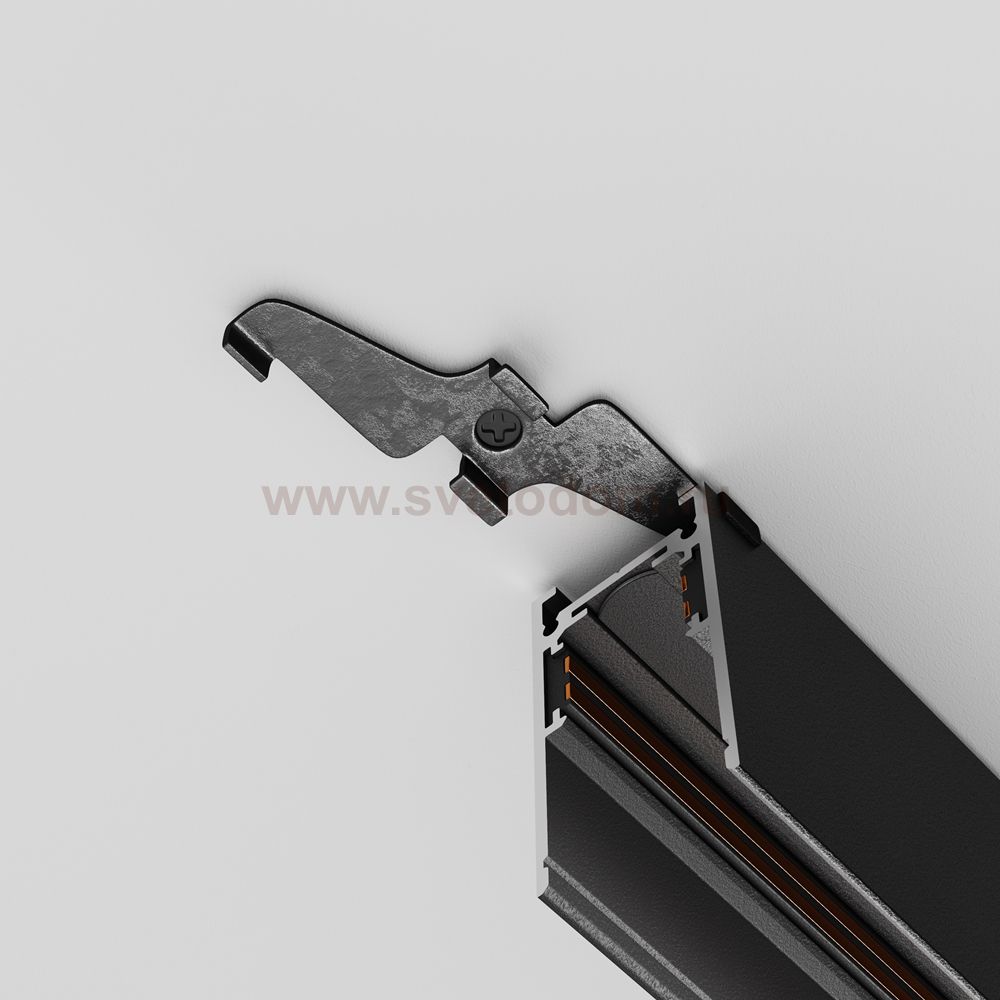 Комплектующие для накладной трековой системы Maytoni TRA034HS-21B Accessories for tracks Exility