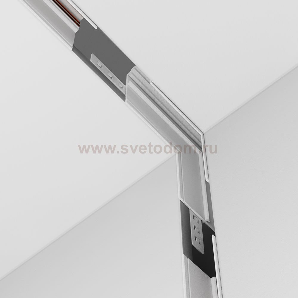 Комплектующие для встраиваемой трековой системы Maytoni TRA034ICL-42.12W Accessories for tracks Exility