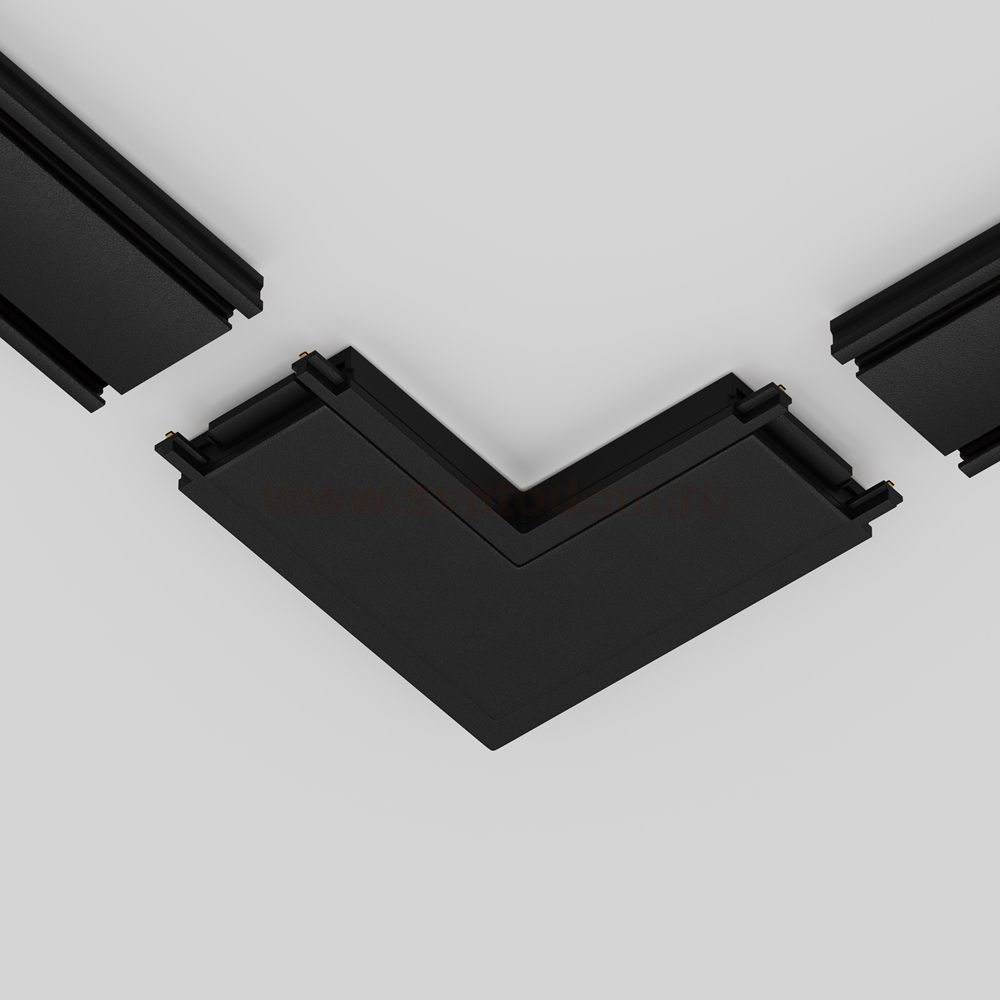 Комплектующие для накладной трековой системы Maytoni TRA084CL-11B Accessories for tracks Radity