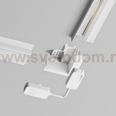 Комплектующие для встраиваемой трековой системы Maytoni TRA084CL-12W Accessories for tracks Radity