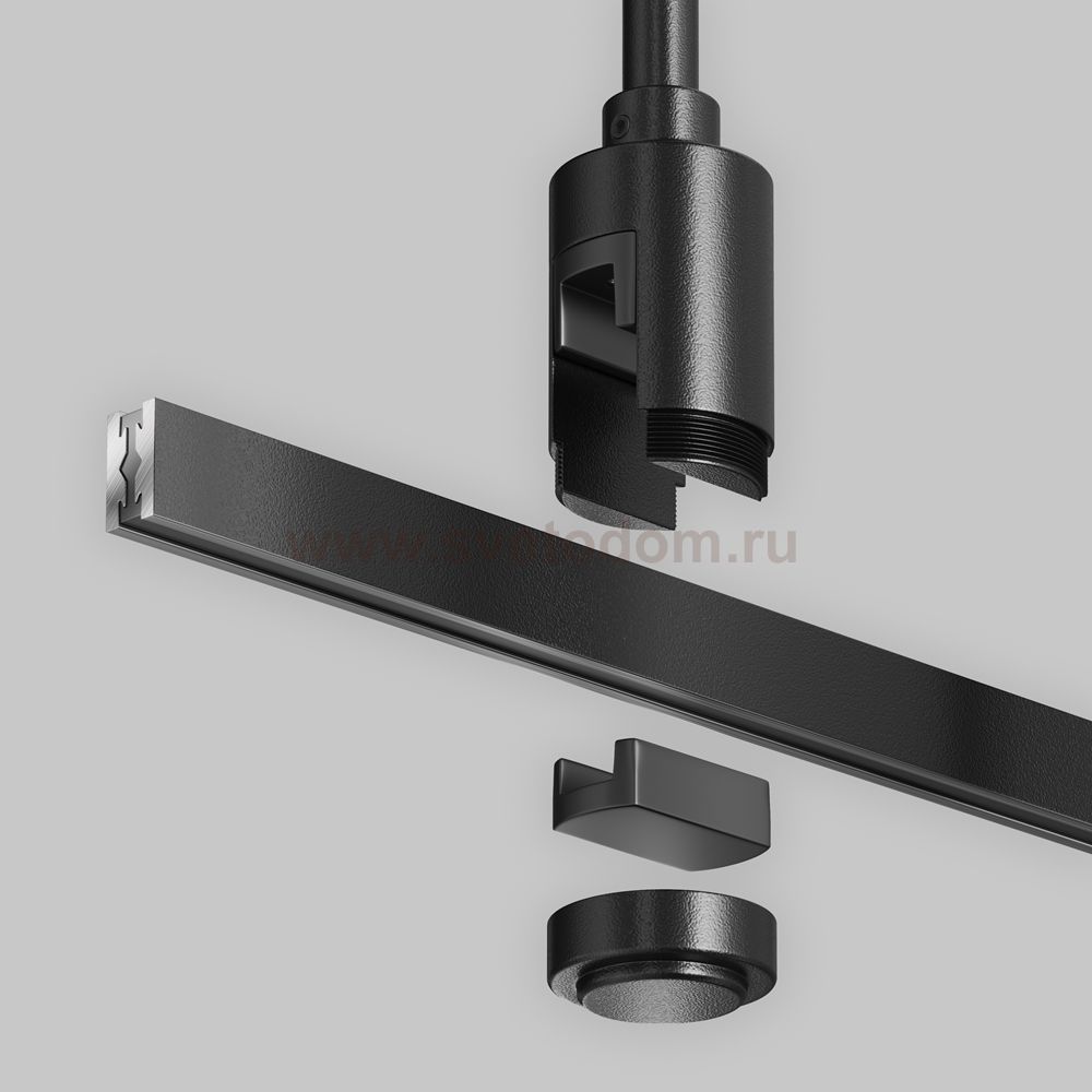 Комплектующие для трековой системы Maytoni TRA156C-SL1-B Accessories for tracks Flarity