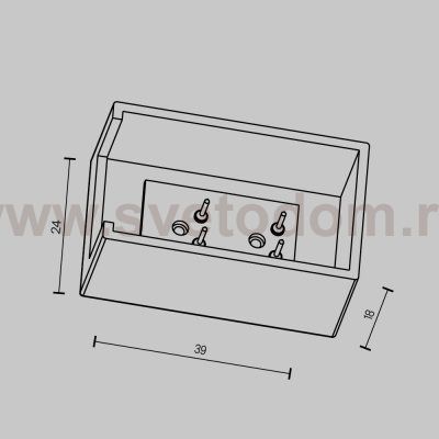 Комплектующие для трековой системы Maytoni TRA160EC-1B Accessories for tracks Elasity