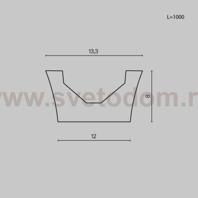 Комплектующие для трековой системы Maytoni TRA160MP-1B Accessories for tracks Elasity