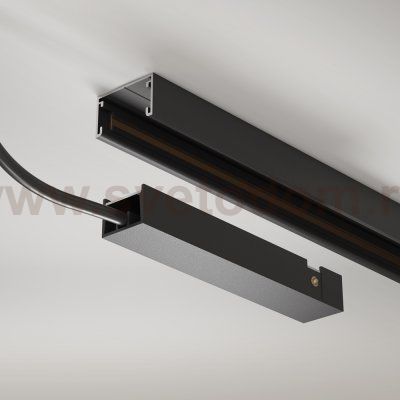 Комплектующие для трековой системы Maytoni TRA172B-1B Accessories for tracks Basity