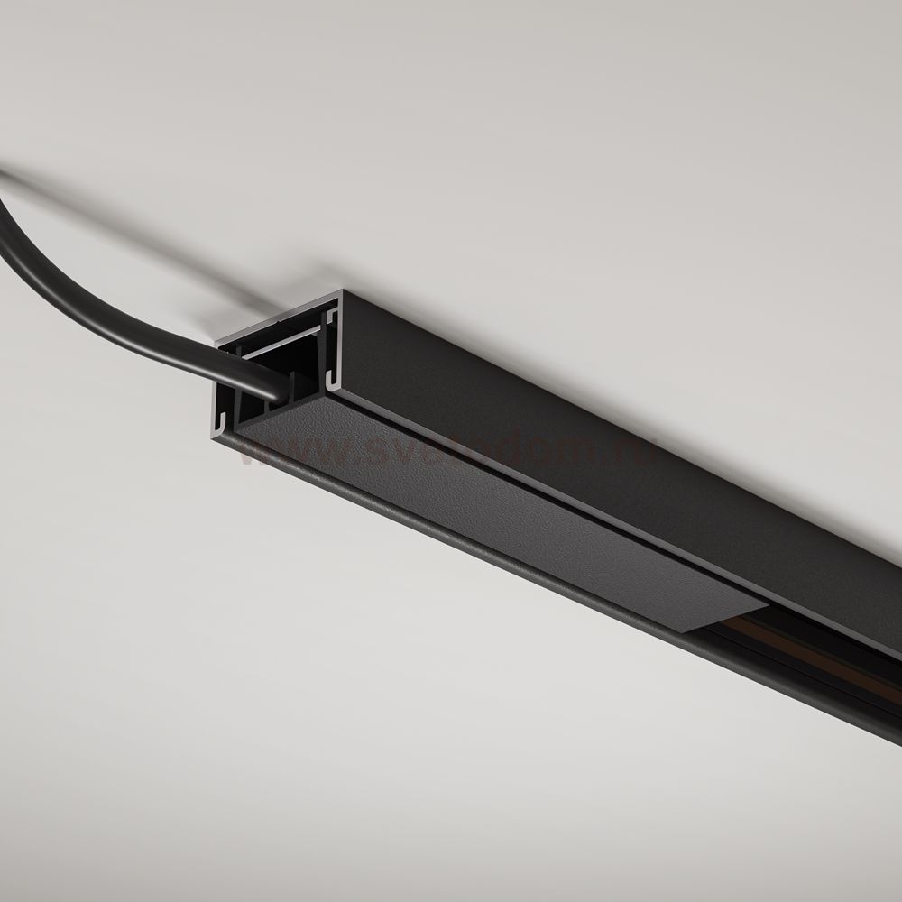 Комплектующие для трековой системы Maytoni TRA172B-1B Accessories for tracks Basity