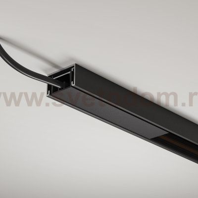 Комплектующие для трековой системы Maytoni TRA172B-1B Accessories for tracks Basity