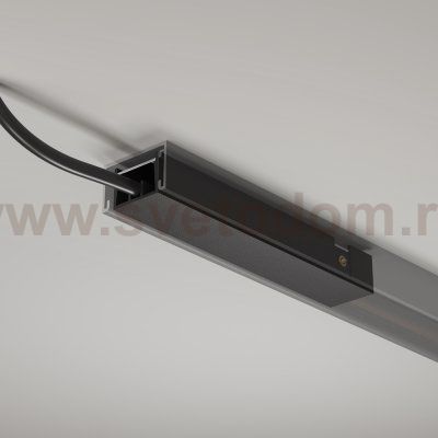 Комплектующие для трековой системы Maytoni TRA172B-1B Accessories for tracks Basity