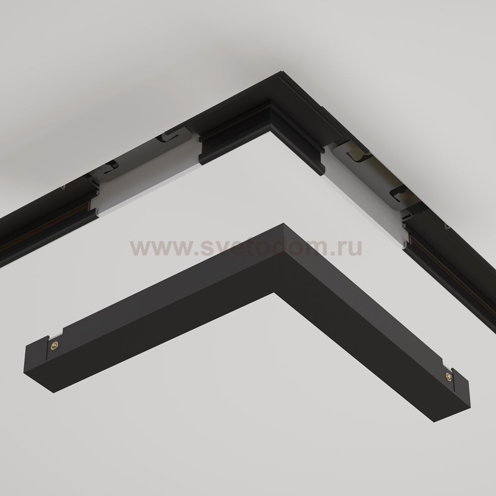 Комплектующие для встраиваемой трековой системы Maytoni TRA172CL-12B Accessories for tracks Basity