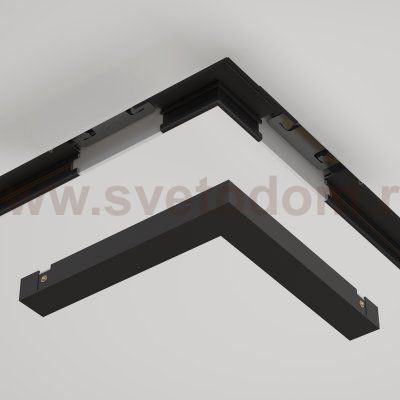 Комплектующие для встраиваемой трековой системы Maytoni TRA172CL-12B Accessories for tracks Basity