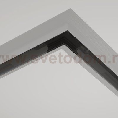 Комплектующие для встраиваемой трековой системы Maytoni TRA172CL-12B Accessories for tracks Basity