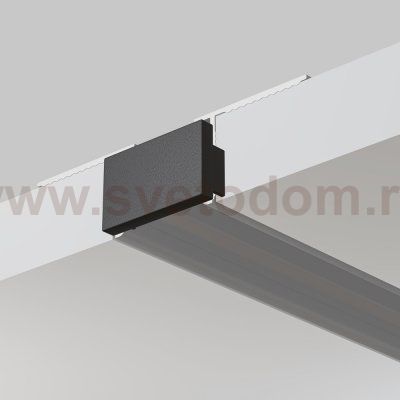 Комплектующие для встраиваемой трековой системы Maytoni TRA172EC-12B Accessories for tracks Basity