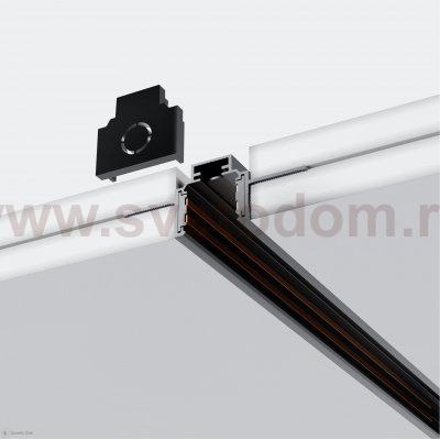 Заглушки для встраиваемого низкопрофильного шинопровода Exility 2шт. Maytoni TRAM034EC-42B