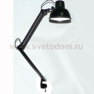 Настольная лампа со трубциной Трансвит Бета-К 60W Е27 черный