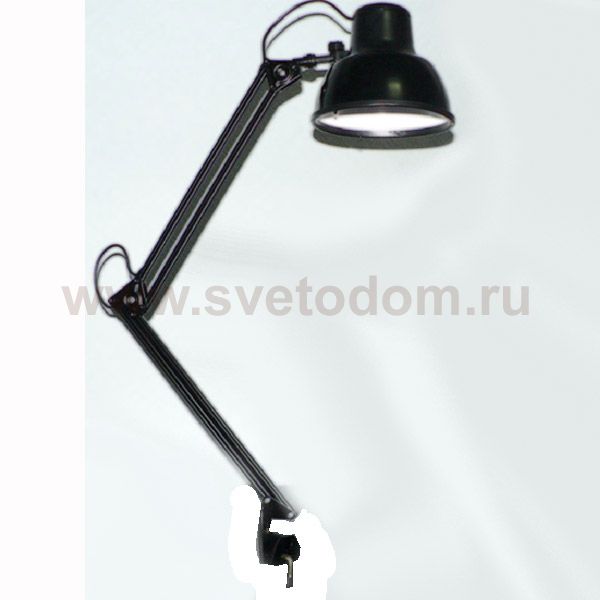 Настольная лампа со трубциной Трансвит Бета-К 60W Е27 черный