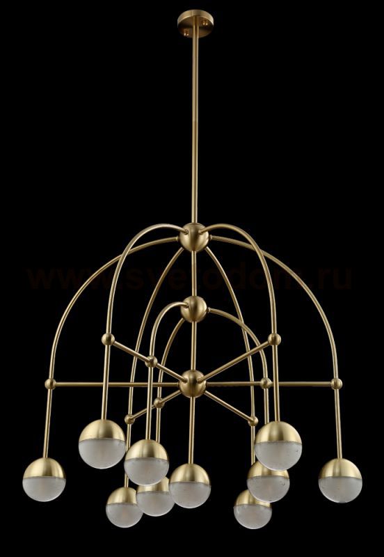 Люстра Crystal Lux TRUENA SP-PL6+3+1 BRONZE (3240/310)