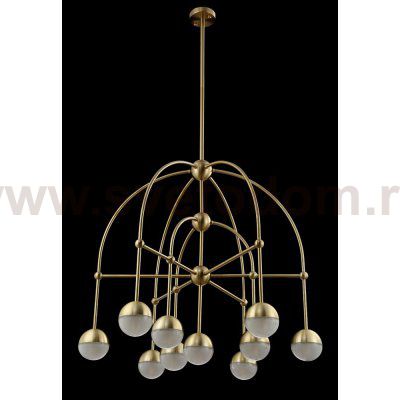 Люстра Crystal Lux TRUENA SP-PL6+3+1 BRONZE (3240/310)