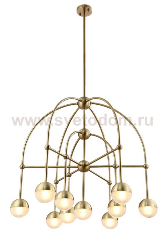 Люстра Crystal Lux TRUENA SP-PL6+3+1 BRONZE (3240/310)